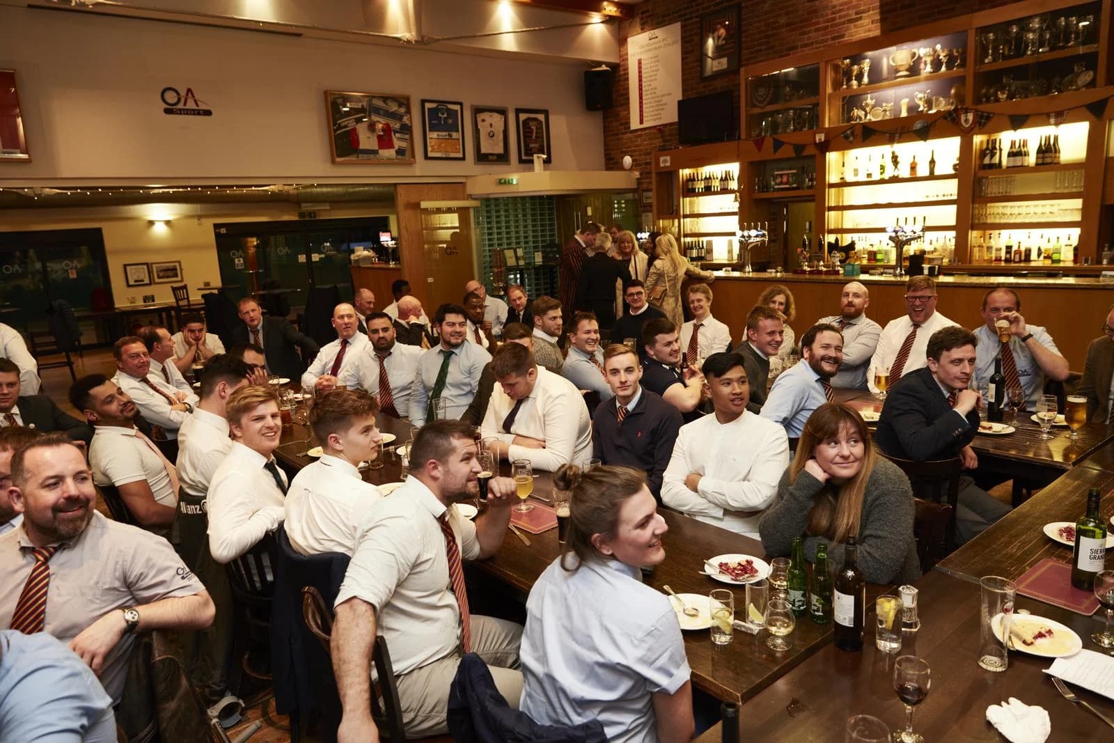 OARFC members at the Club Supper evening